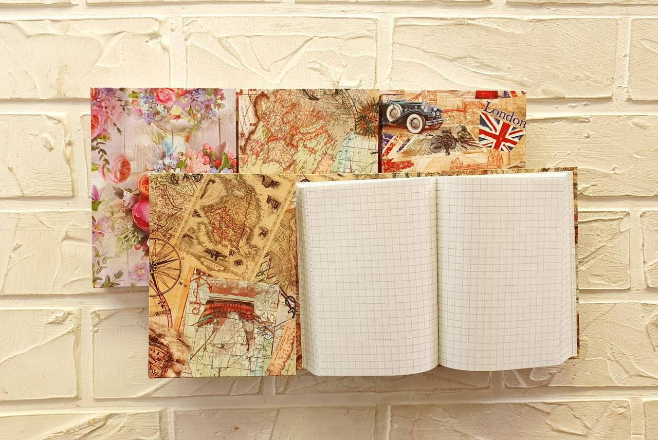 

Блокнот А6 в твердой обложке 144 листов в клетку