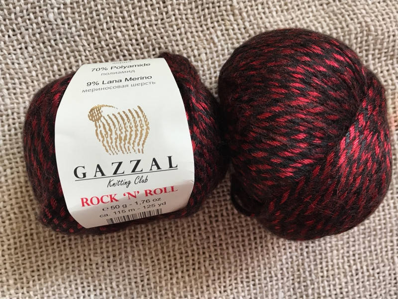 

Пряжа Rock'n`Roll Gazzal-13950