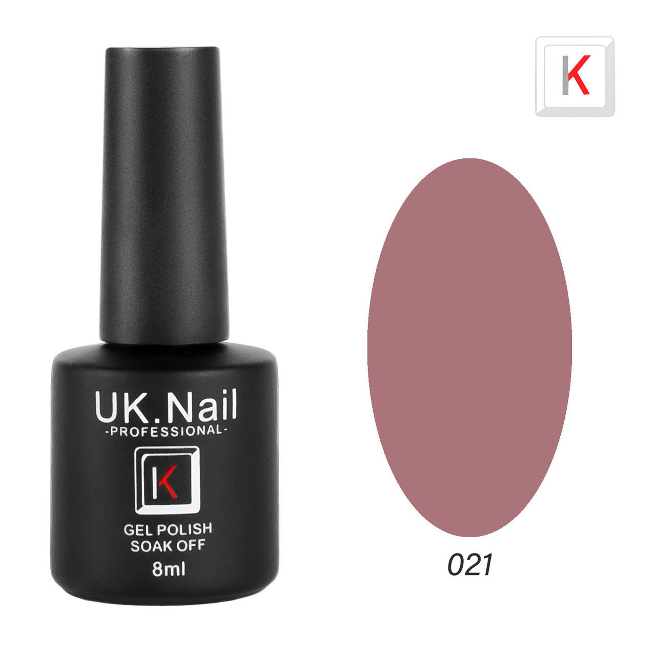 

Гель-лаки UK.Nail 8 мл, №21