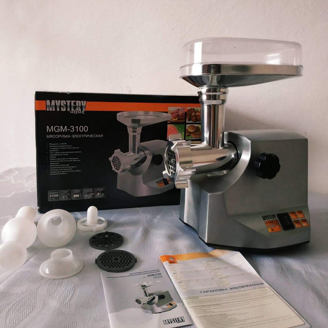 

Мясорубка Mystery MGM-310, Промышленная мясорубка, возможен опт