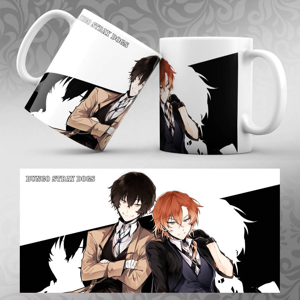 

Чашка Аниме Bungou stray dogs 005, Разные цвета