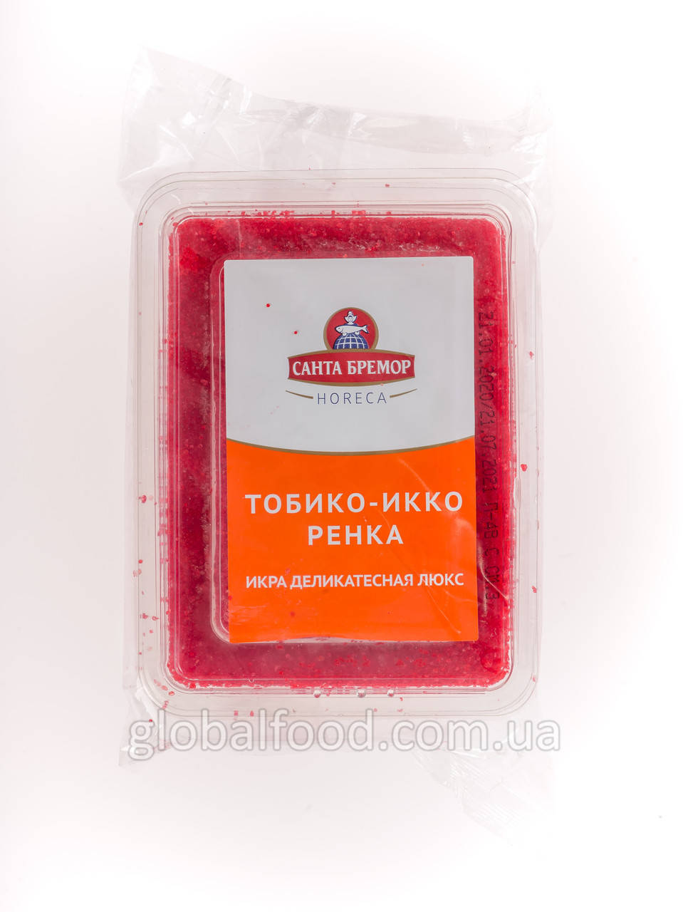 

Икра Тобико Санта Бремор Красная 0,5кг