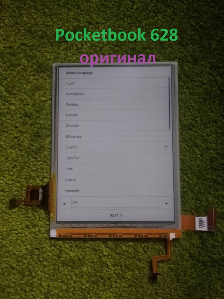 

Матрица Экран Дисплей ed060xcd ed060xcg Pocketbook Touch Lux 5 628 Оригинал