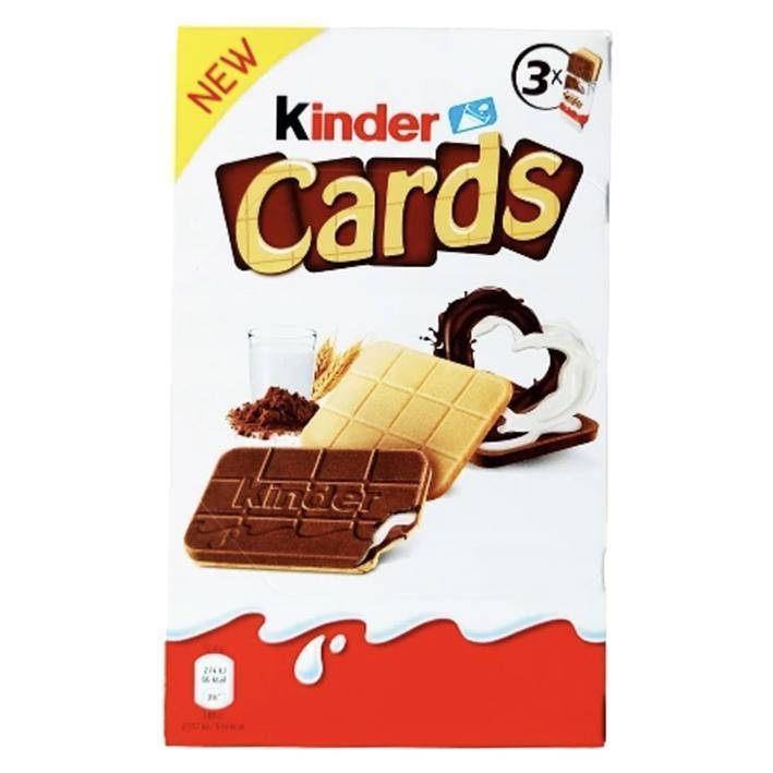 

Печенье Kinder Cards 76.8g