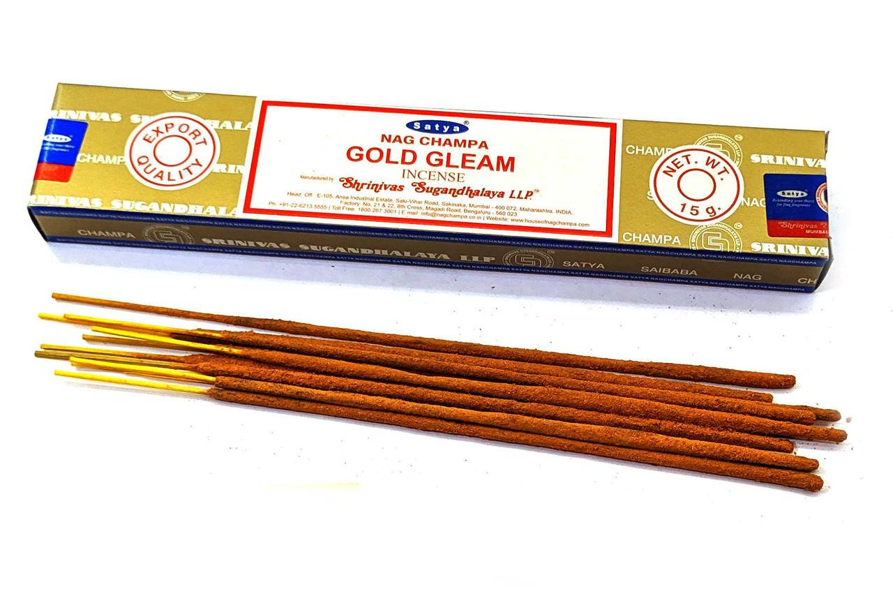 

Благовония масала Gold Gleam "Блеск Золота", Satya, Индия