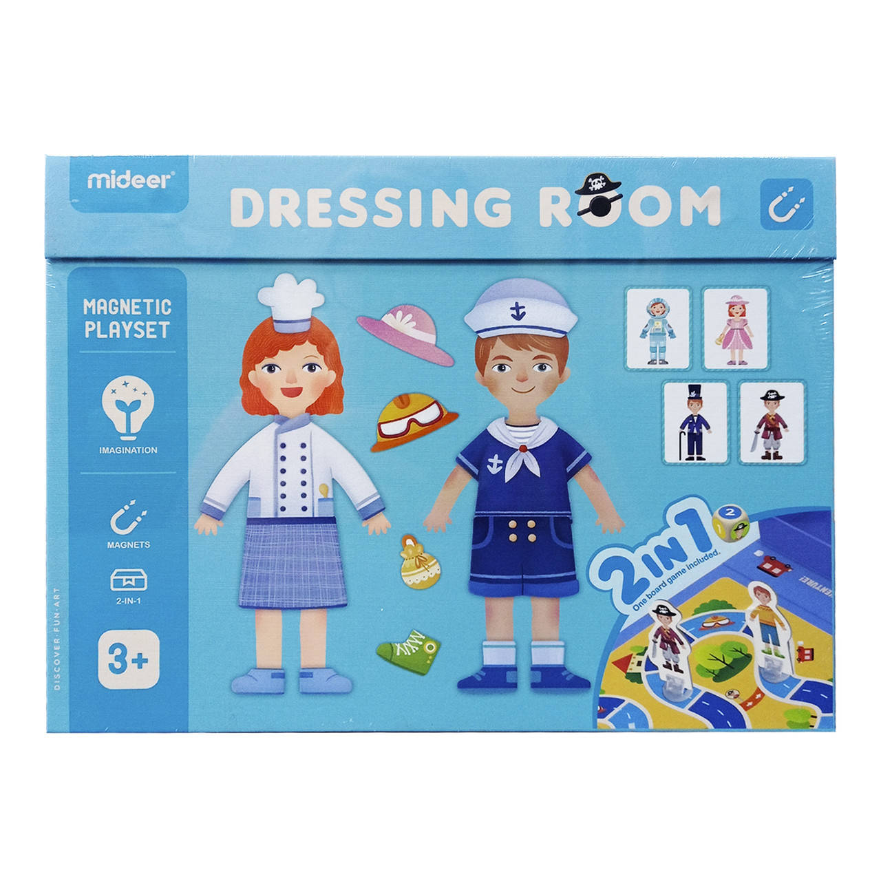 

Магнитная книга "Профессии" 2 в 1 MiDeer Toys
