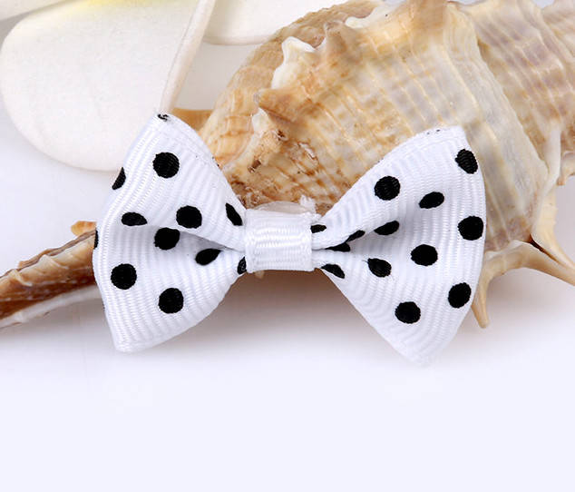 

(10 шт) Бантики из репса 40х25мм Цена за 10шт Цвет - белый