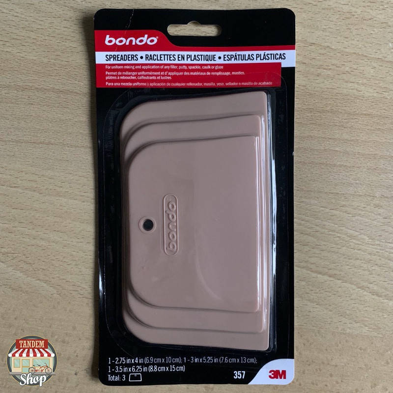 

Шпатели пластиковые 3M Bondo, 3 шт Комплект