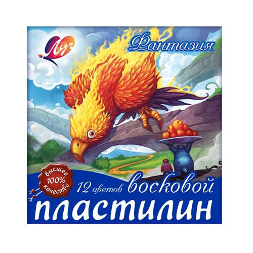 

Пластилин 12цв. 180гр "Фантазия" Луч (40)