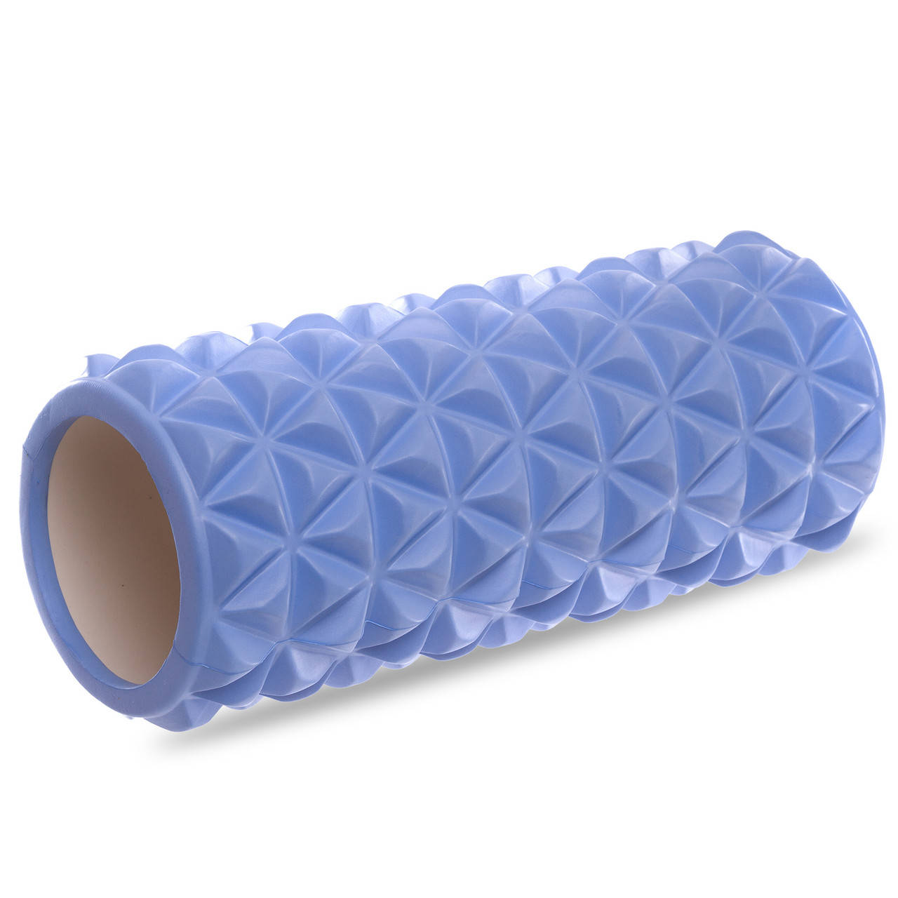

Массажный ролик для рук и ног роллер Triangle Grid Roller Zelart 33x14 см FI-8375 Blue