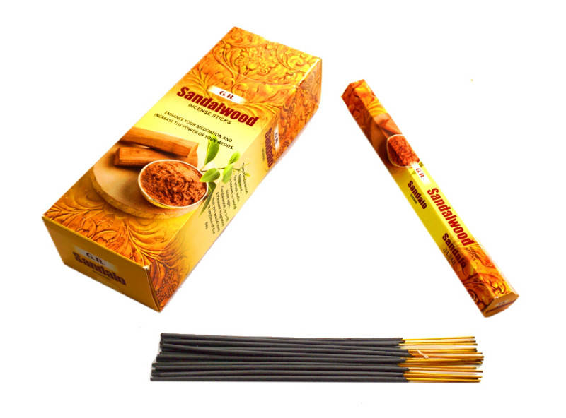 

Аромапалочки SANDALWOOD (шестигранник) Сандал