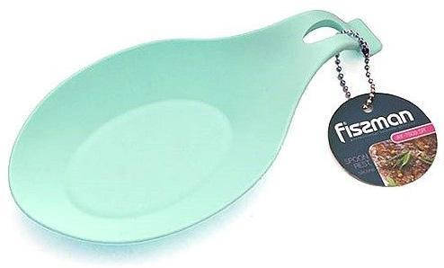 

Подставка под ложку Fissman силиконовая 20х10см, аквамарин
