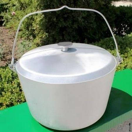 

Казан алюминиевый туристический 6л с крышкой