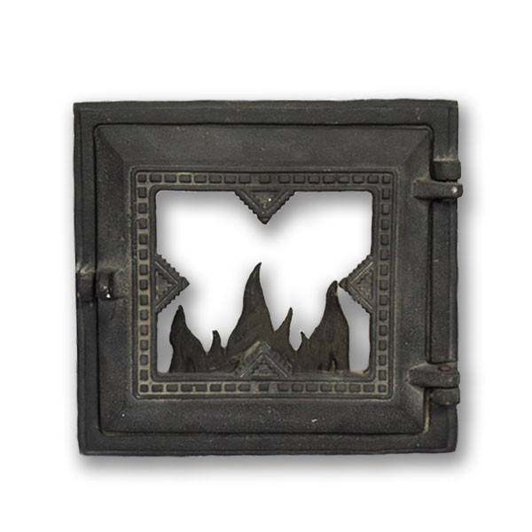 

Дверцы топочные с термостеклом (2 варианта)