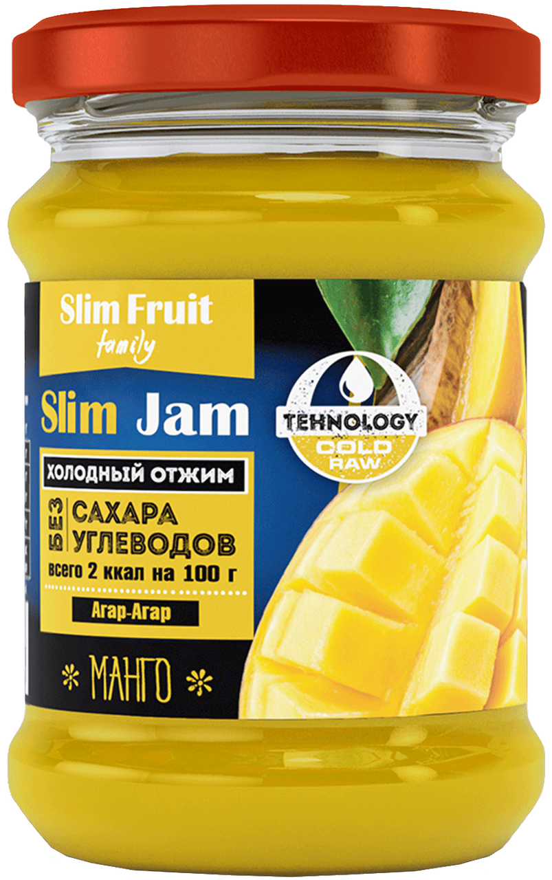 

Низкокалорийный джем Slim Jam Манго (250 мл)