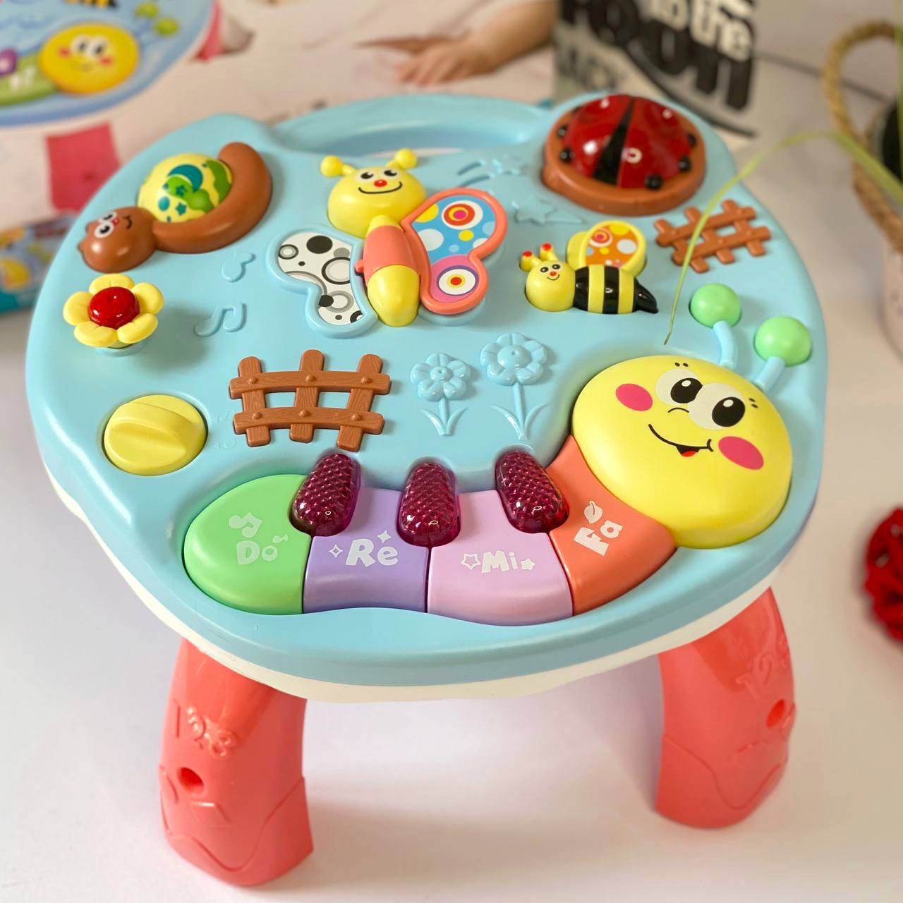 

Музыкальный развивающий столик для девочки