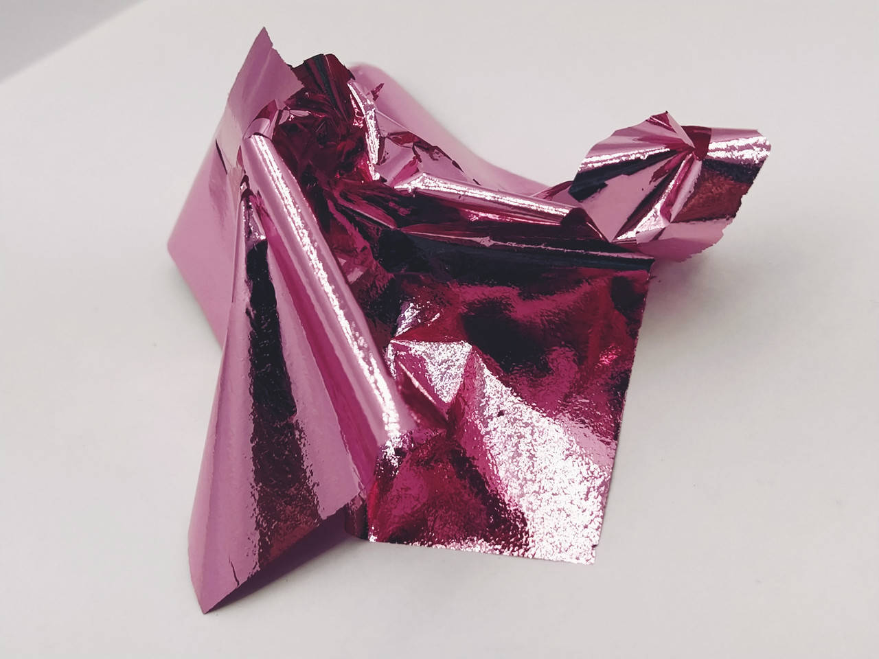 

Поталь (фольга) 8*8,5 см. розовая, Розовый