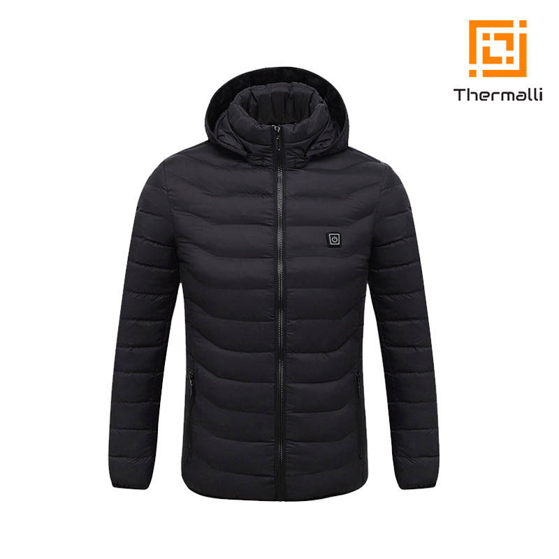

Куртка з підігрівом Thermalli Chamonix (чорний, XL), Черный