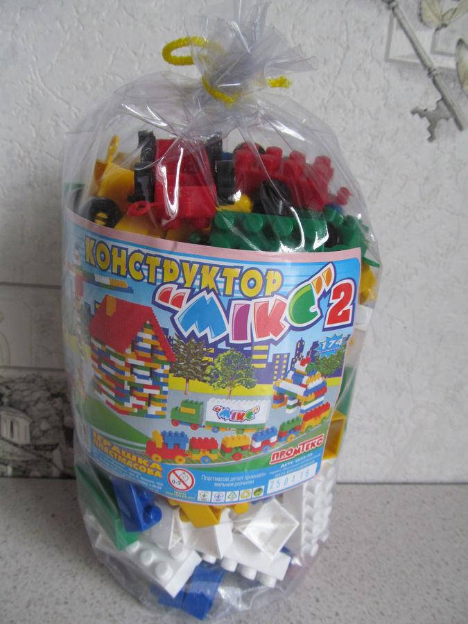

ДЕТСКИЙ КОНСТРУКТОР МИКС-2 (174 ЭЛЕМЕНТА) ПРОМТЕКС (УКРАИНА)