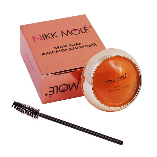 

Мыло (фиксатор) для бровей Nikk Mole Апельсин