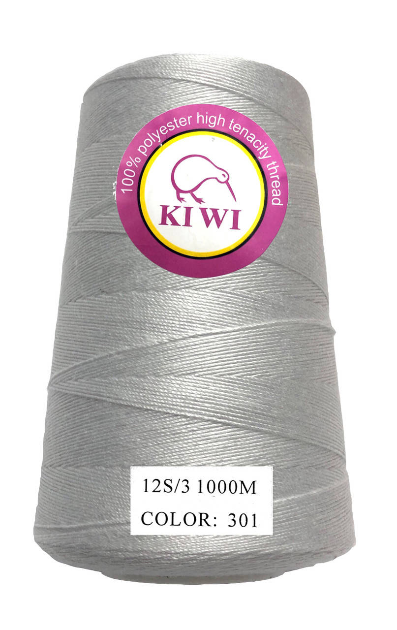 

Нитка мешкозашивочная 12 S/3 Белая 1000м Kiwi, Белый