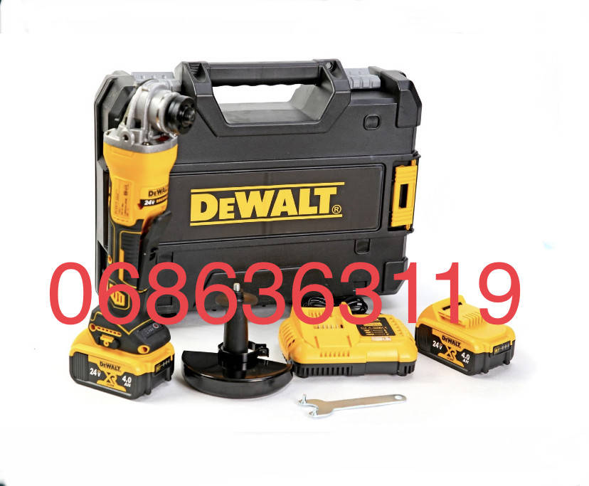 

Аккумуляторная болгарка(безщеточная) Dewalt DCG 413,brushless 24v 4.0a