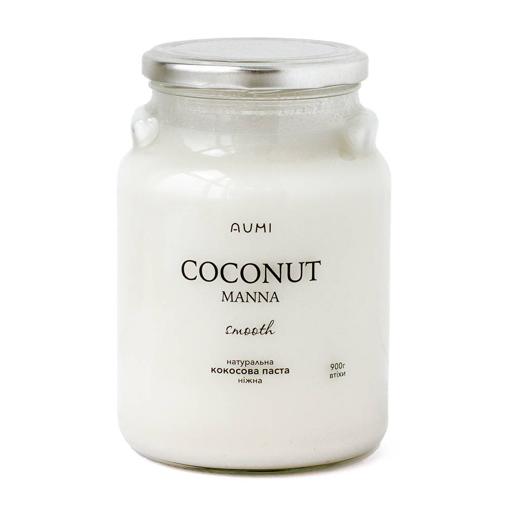 

Кокосовая паста (манна), 900г, банка СТЕКЛО, натуральная без добавок