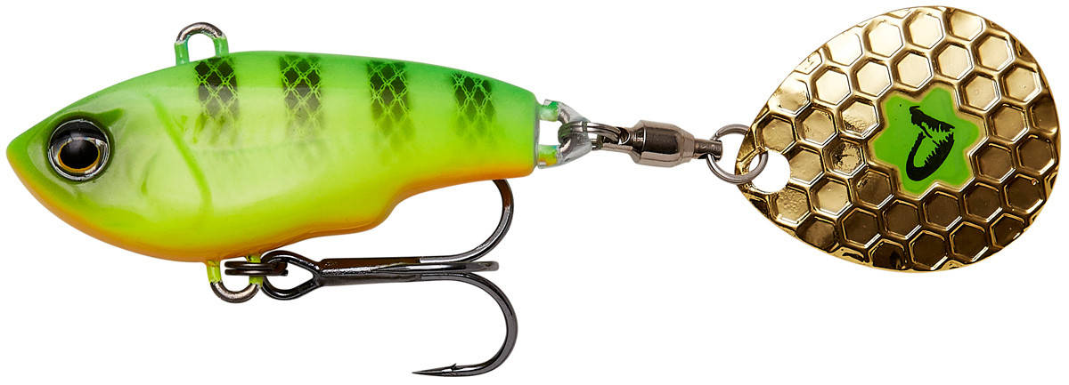 

Тейл-спиннер Savage Gear Fat Tail Spin 65mm 16.0g Firetiger