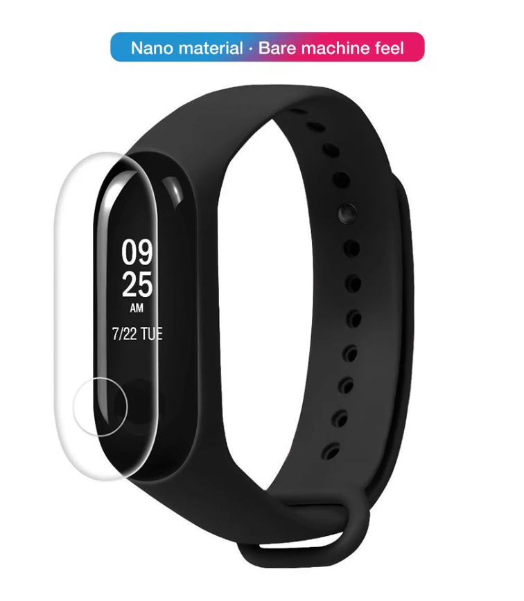 

Защитная пленка для Фитнес-трекера / Смарт часов Mi Band 3