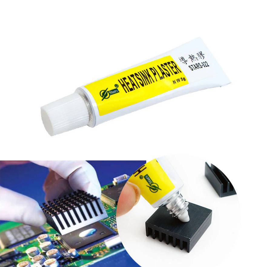 

Клей теплопроводящий Heatsink Plaster Stars-922 5г