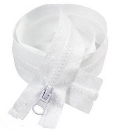 

85см-БЕЛАЯ тракторная молния для одежды тип 5 (6-2426-В-080), Белый