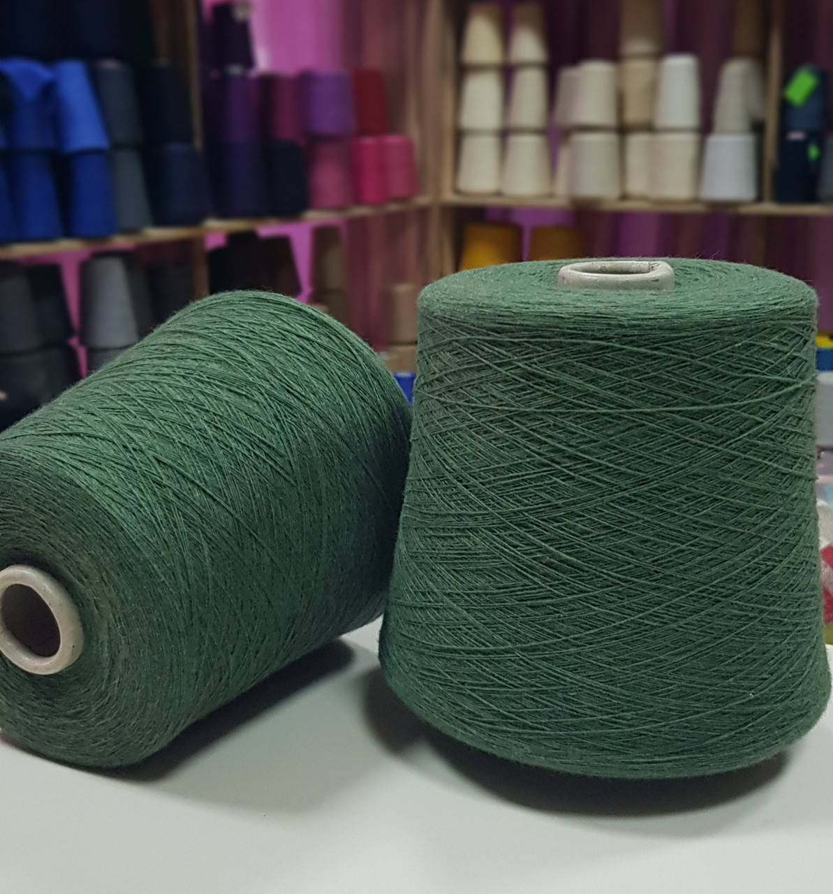

Итальянская бобинная пряжа для вязания смесовка с кашемиром от New Mill