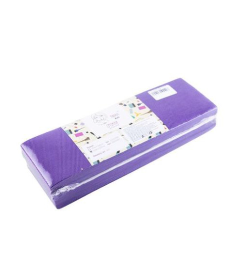 

Полоски для депиляции Panni Mlada 7х22 Фиолетовые 100 шт.