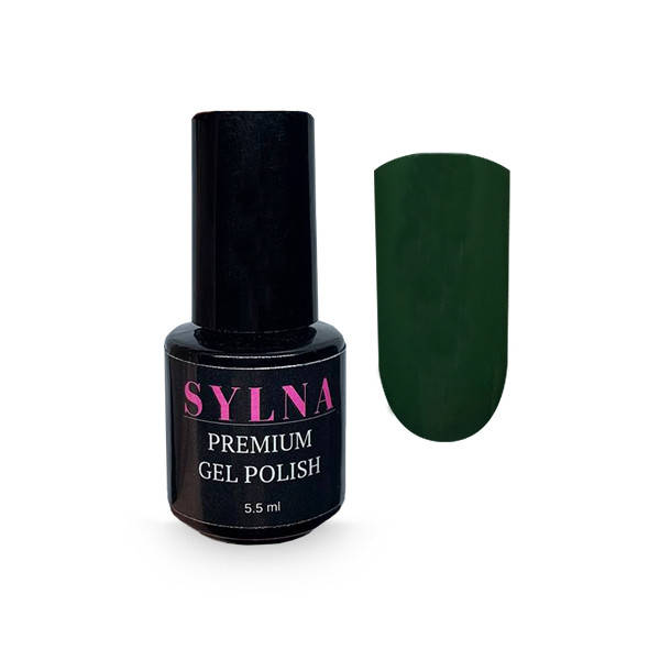 

Гель-лак SYLNA Premium gel polish 818 5,5 мл Зелёный глянцевый
