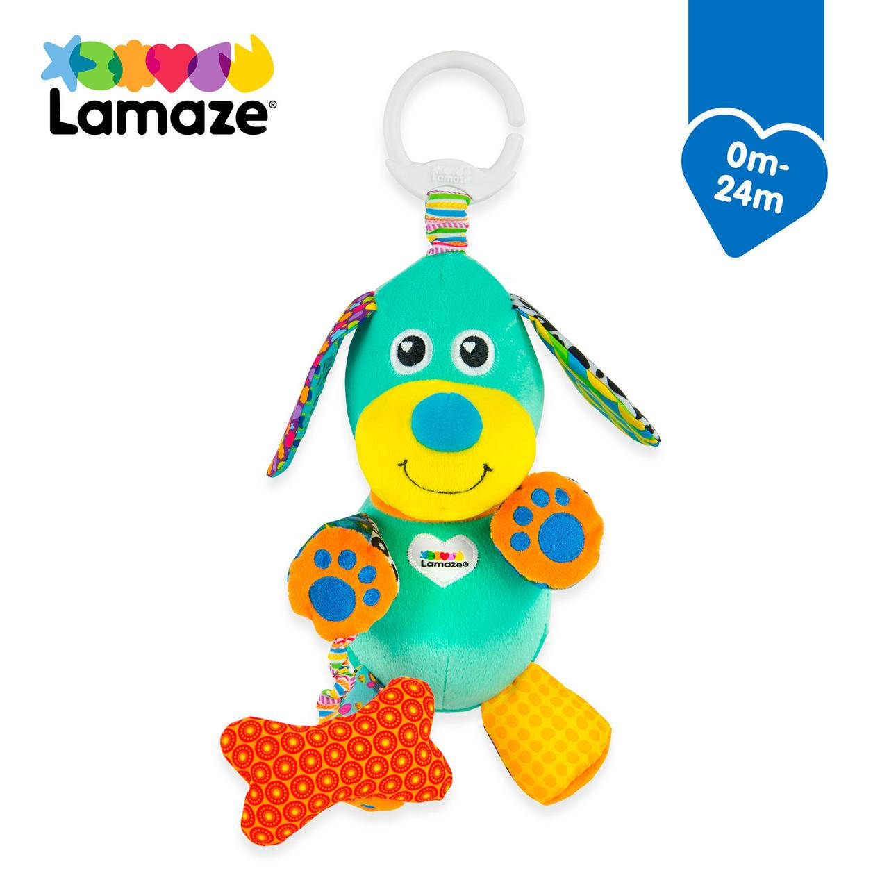 

Мягкая игрушка-подвеска Lamaze Собачка со звуком (L27023)