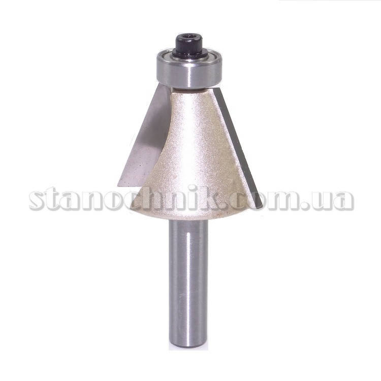 

Фреза по дереву TOPFIX для снятия фаски 31х23х8 мм, угол 22,5° для ручного фрезера (33031)