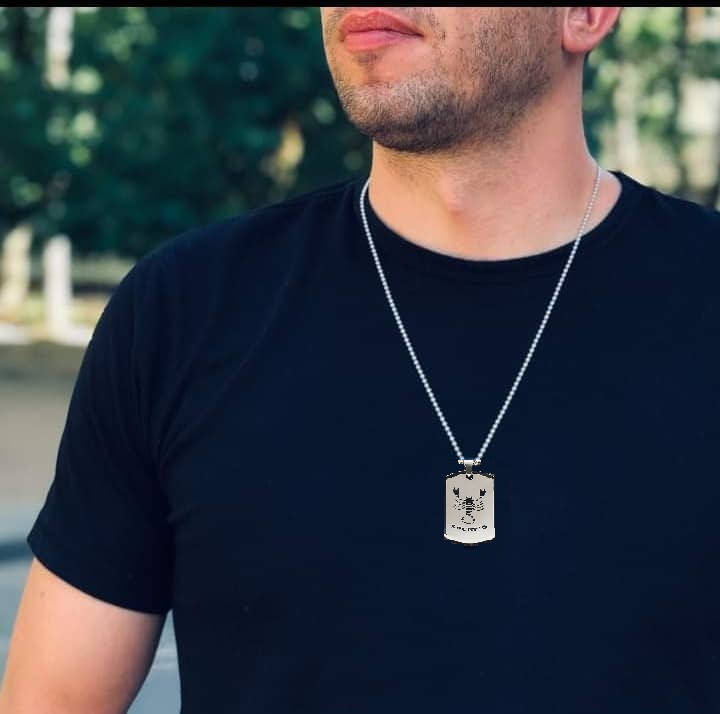 

Жетон знак зодиака. Армейский жетон