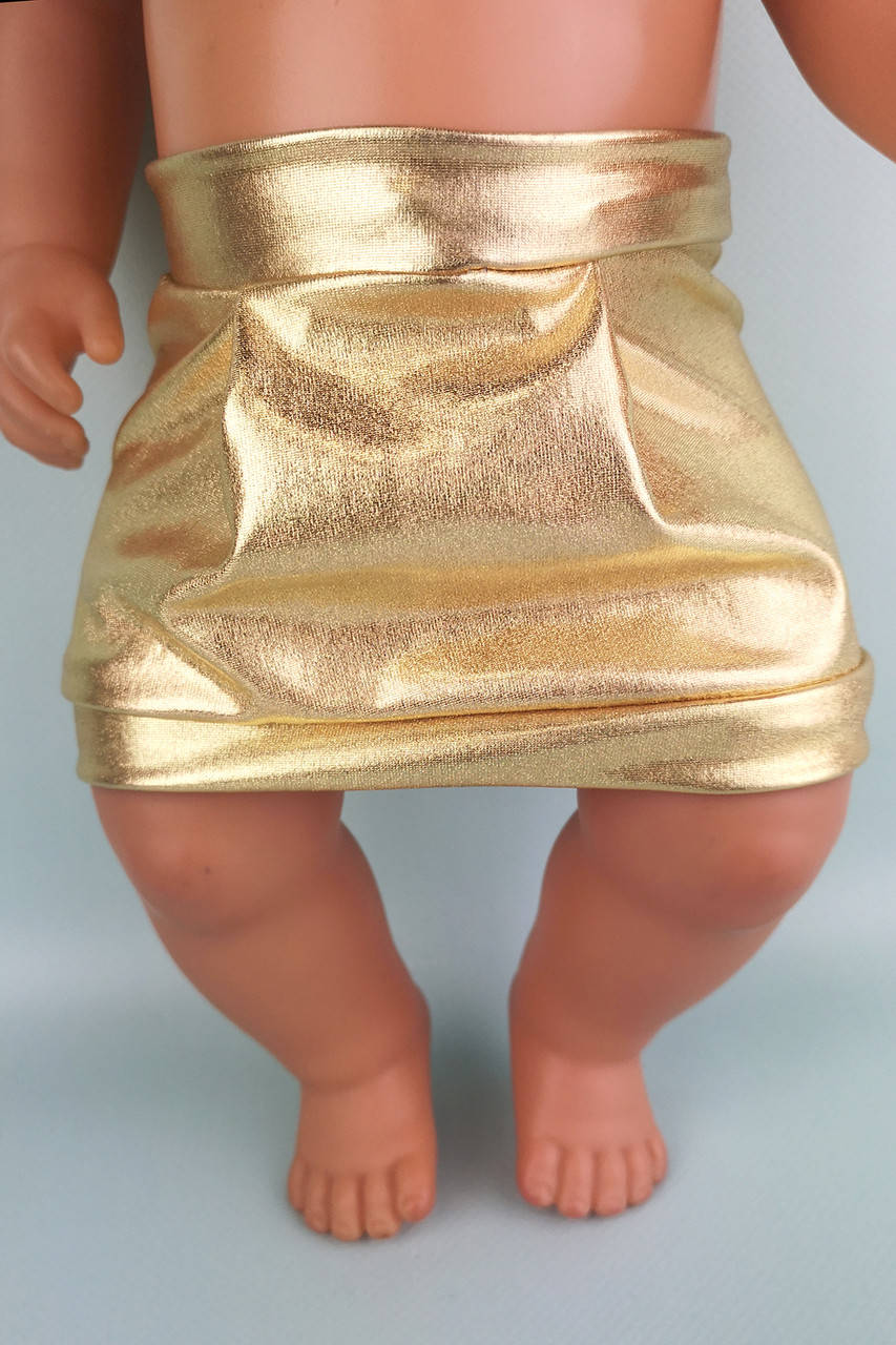 

Юбка золотая для пупса Baby Born в ассортименте