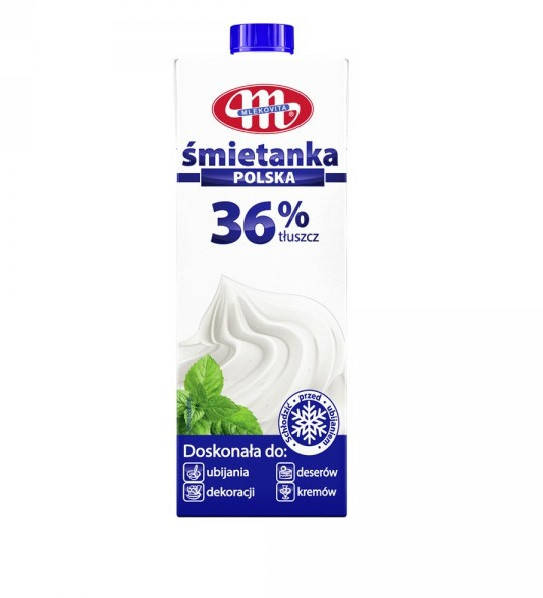 

Сливки Smietanka Mlekovita Polska 36%