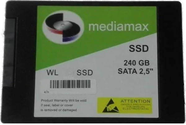 

Mediamax 240 GB 2.5" (WL 240 SSD)