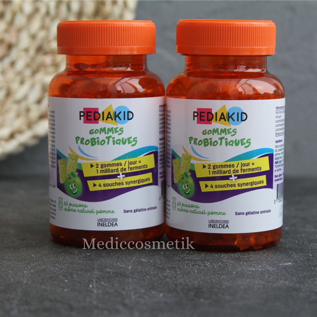 

PEDIAKID НАТУРАЛЬНЫЕ МИШКИ ПРОБИОТИКИ 60 штук, Франция
