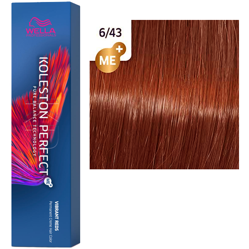 

Краска для волос Wella Koleston Me+ Vibrant Reds 6/43 Дикая орхидея