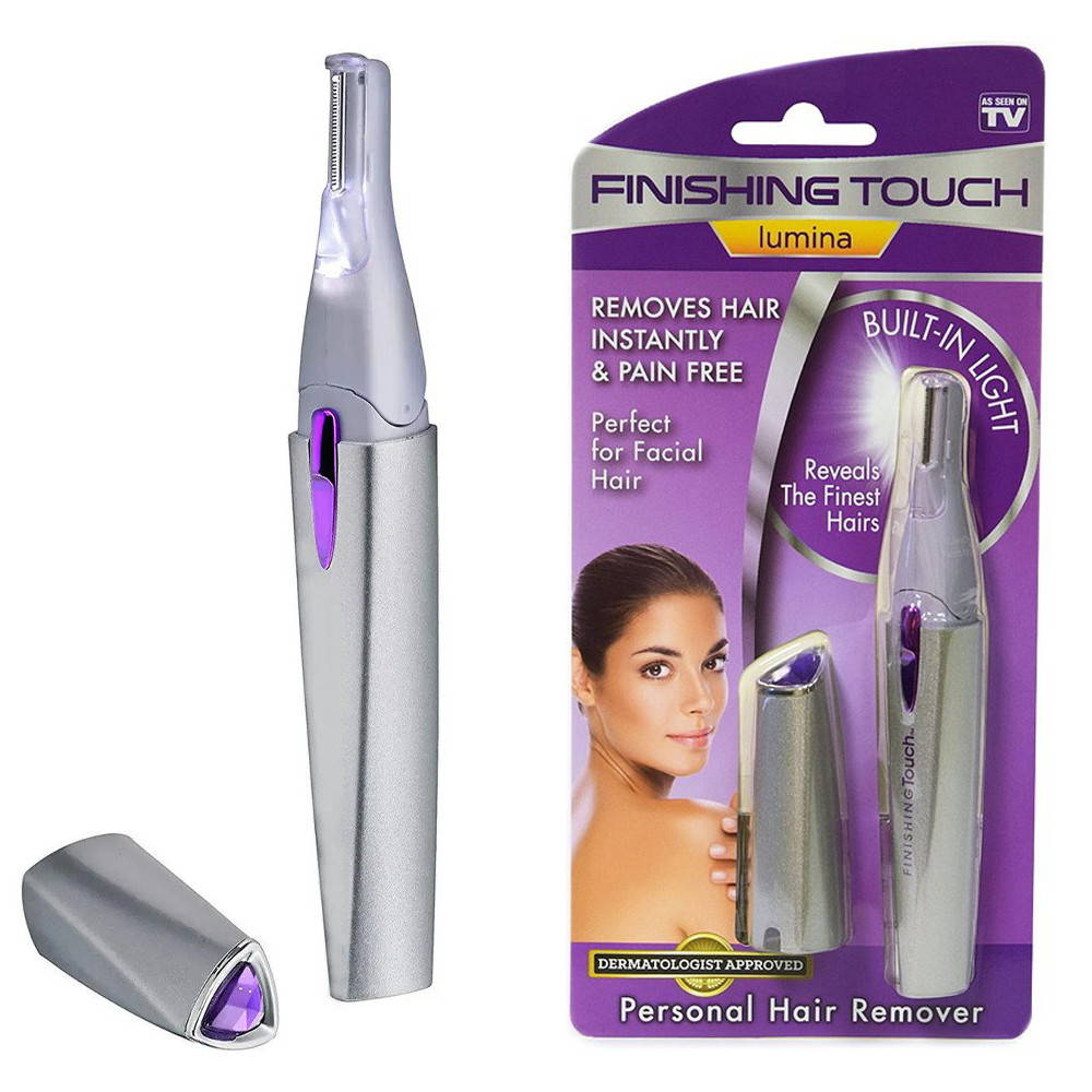 

Женский триммер с подсветкой Finishing Touch LUMINA для удаления волос на лице и теле