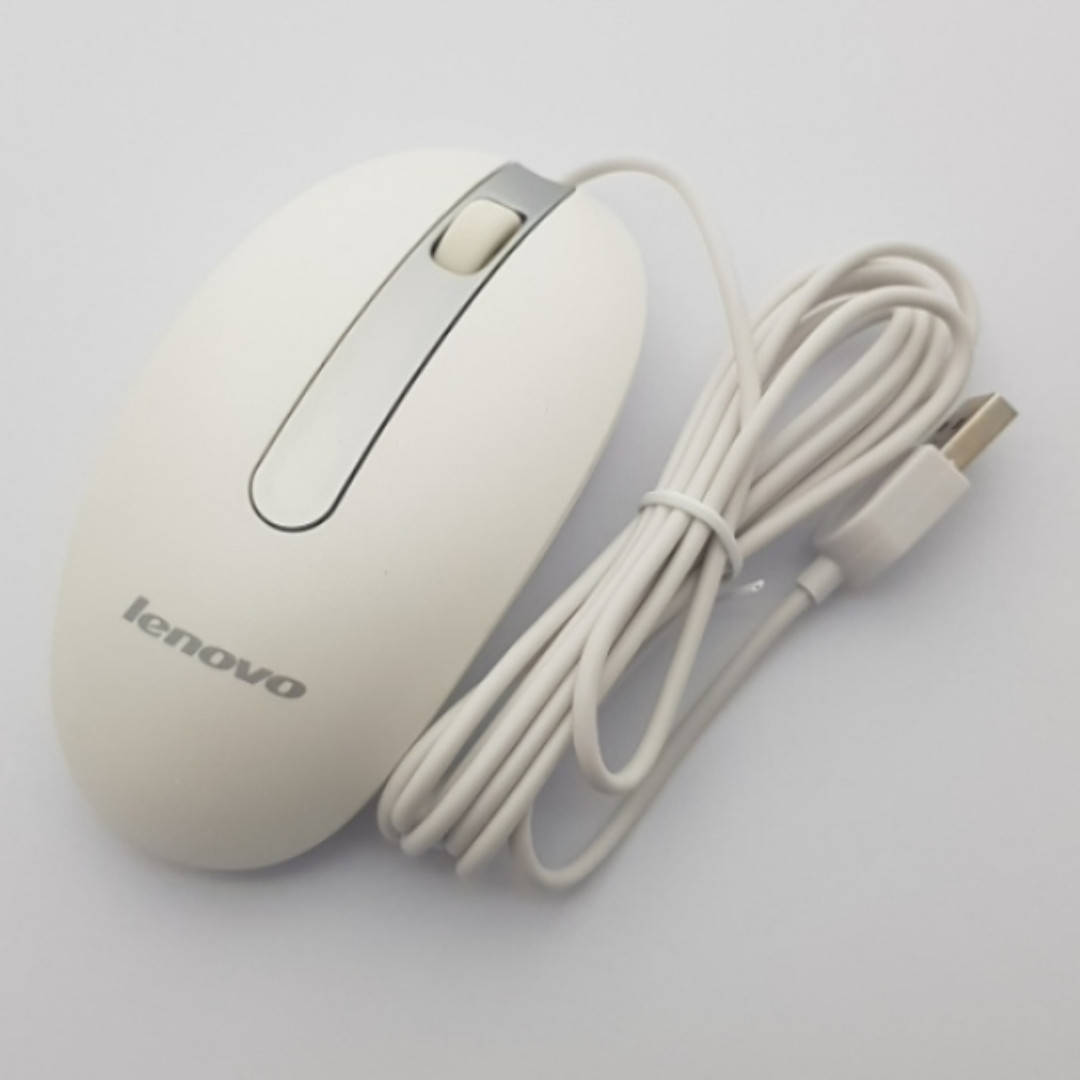 

Мышь белая Lenovo Mouse Sm-8825 USB Сервисный оригинал новый, Белый