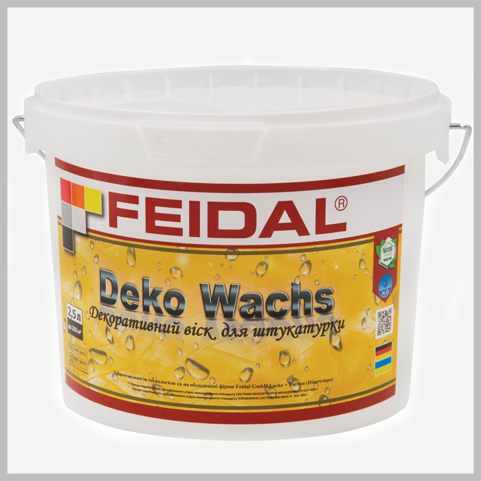 

Feidal Deko Wachs 2.5л воск для декоративных штукатурок, Белый