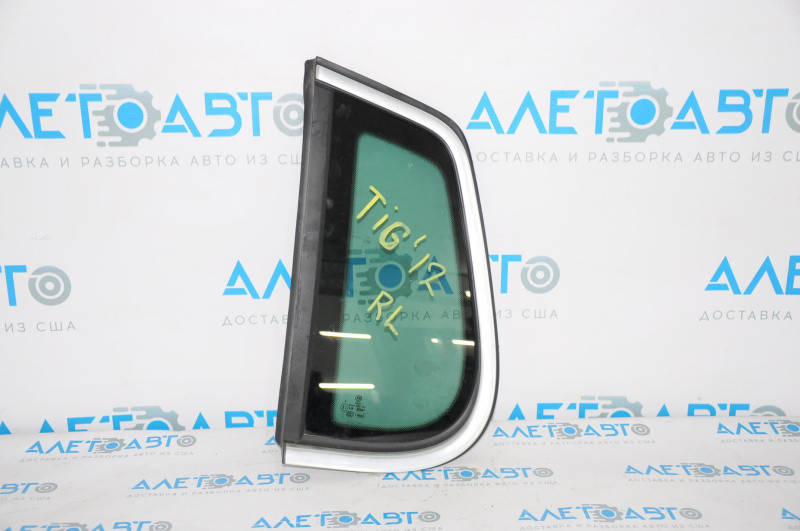 

Форточка (глухое стекло) задняя левая VW Tiguan 09-17 хром 5N0-845-041-R-NVB Фольксваген Тигуан 2009-2017, Белый