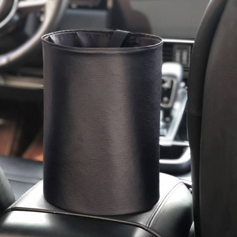 

Складное мусорное ведро в автомобиль Car folding bucket.Черный