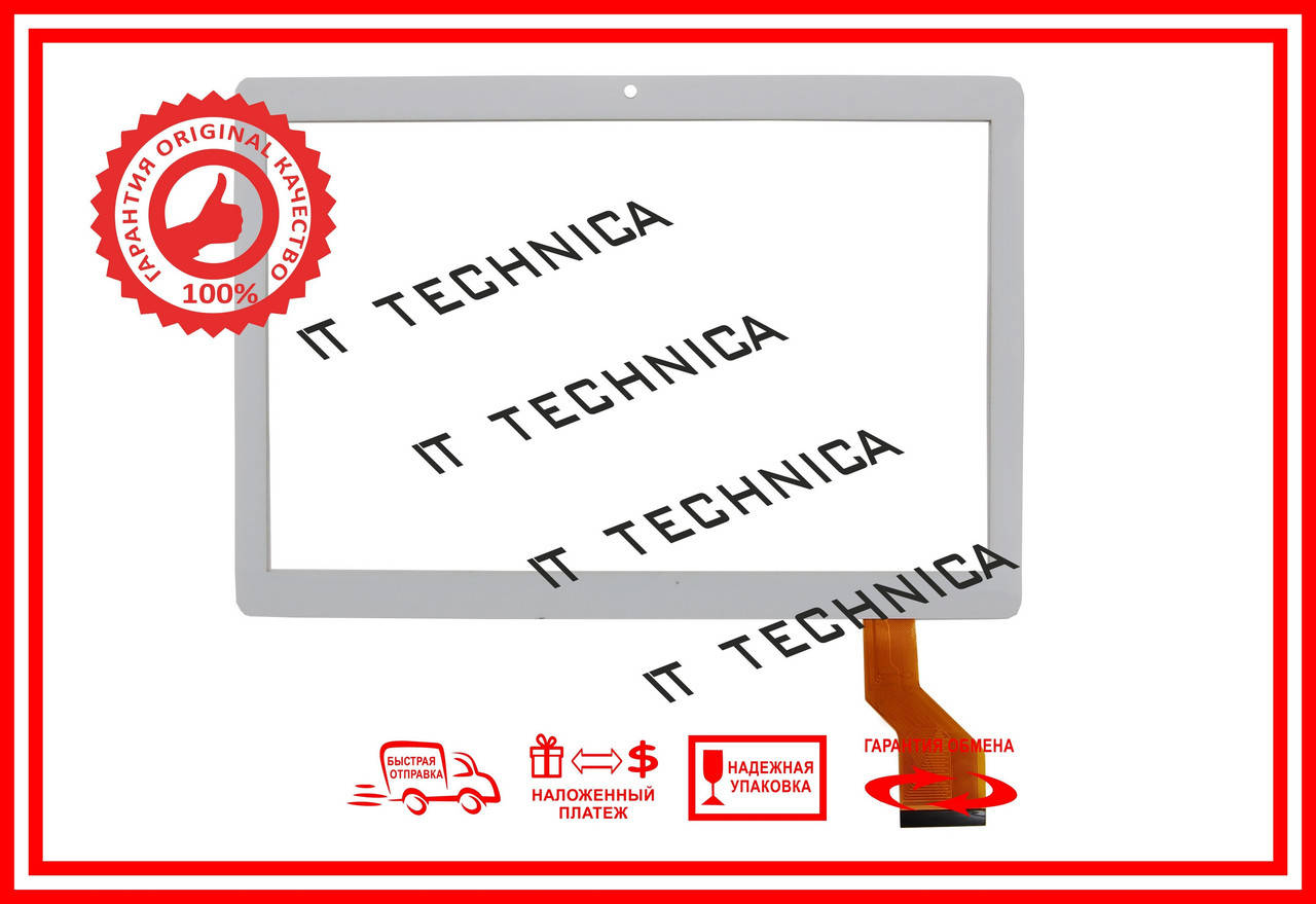 

Тачскрін 237x164mm 50pin CH-1096a1- FPC276-V02 БІЛИЙ Камера по центру Тип3