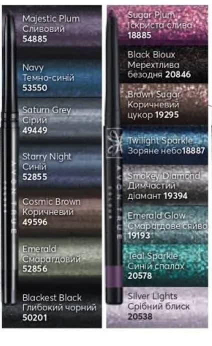 

Карандаш для глаз Эйвон все цветные оттенки True AVON Majestic Plum Сливовий