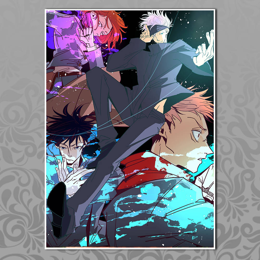 

Плакат Аниме Jujutsu Kaisen 11